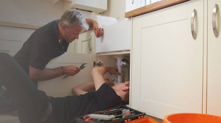 Professional burst pipe repair services in Campbell, MN
